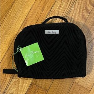 NWT Vera Bradley Black Women's Travel Jewelry Organizer Bag